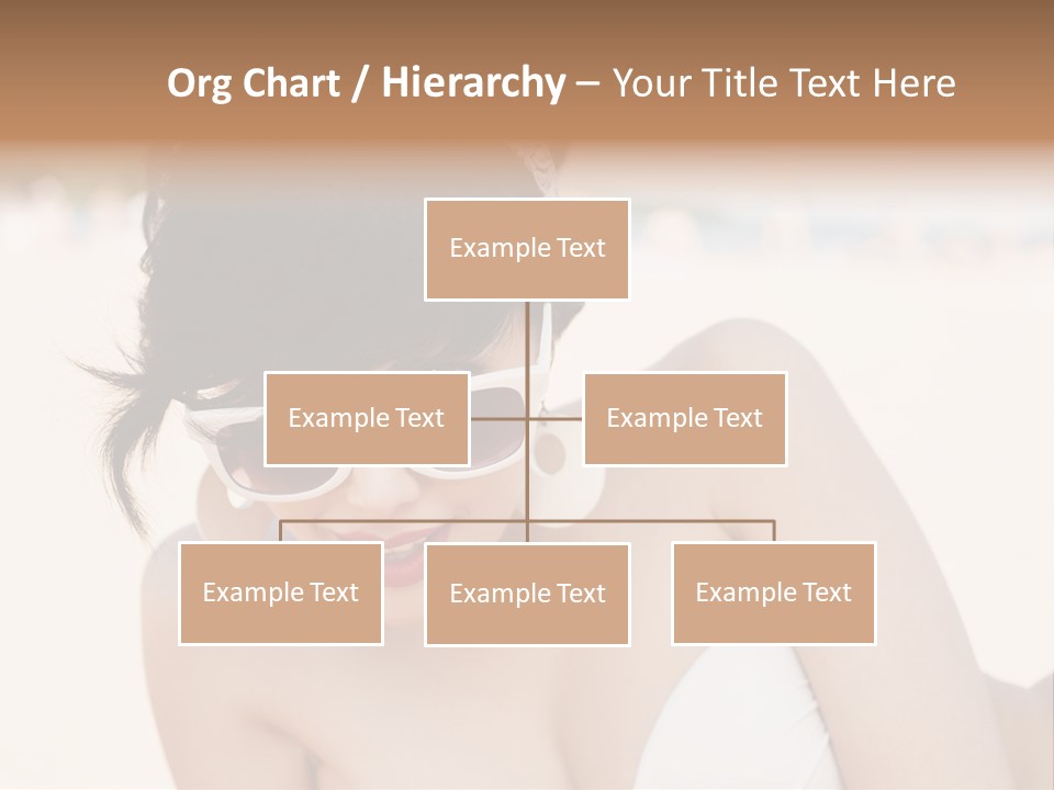 Water Beach White PowerPoint Template