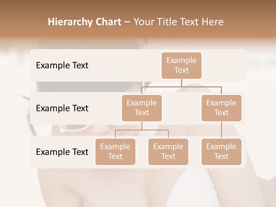 Water Beach White PowerPoint Template