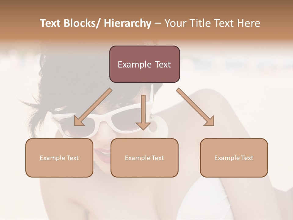 Water Beach White PowerPoint Template