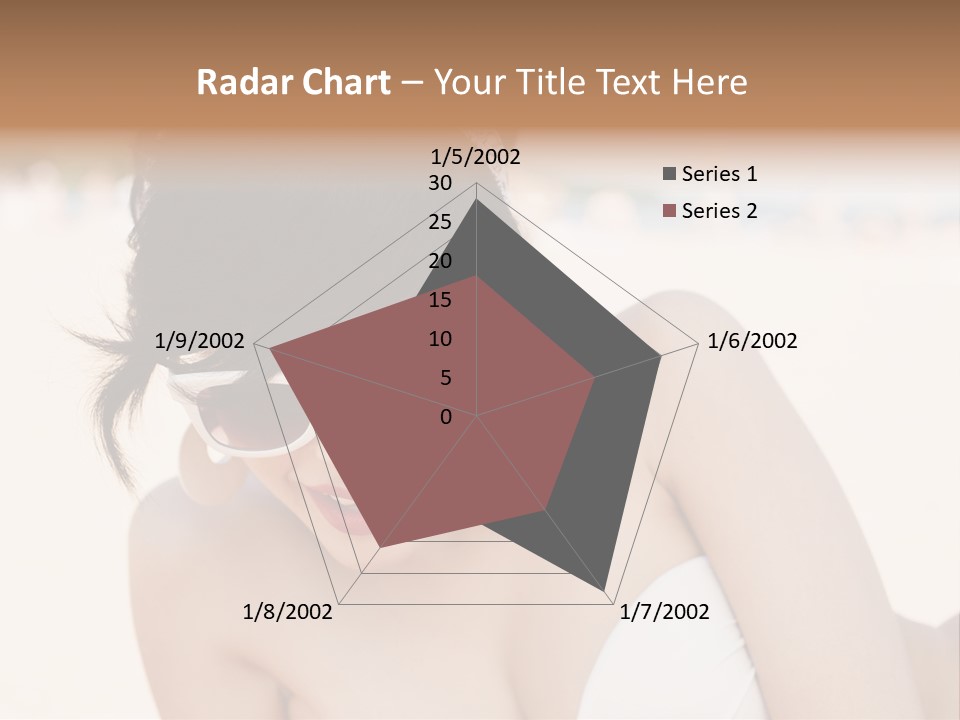 Water Beach White PowerPoint Template