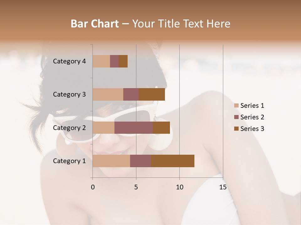 Water Beach White PowerPoint Template