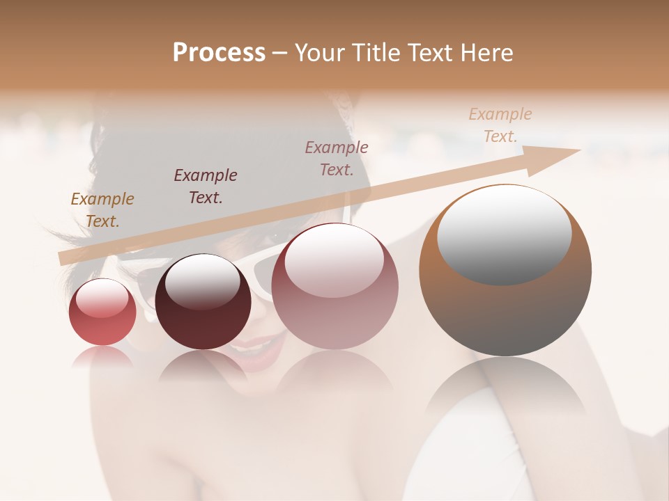 Water Beach White PowerPoint Template