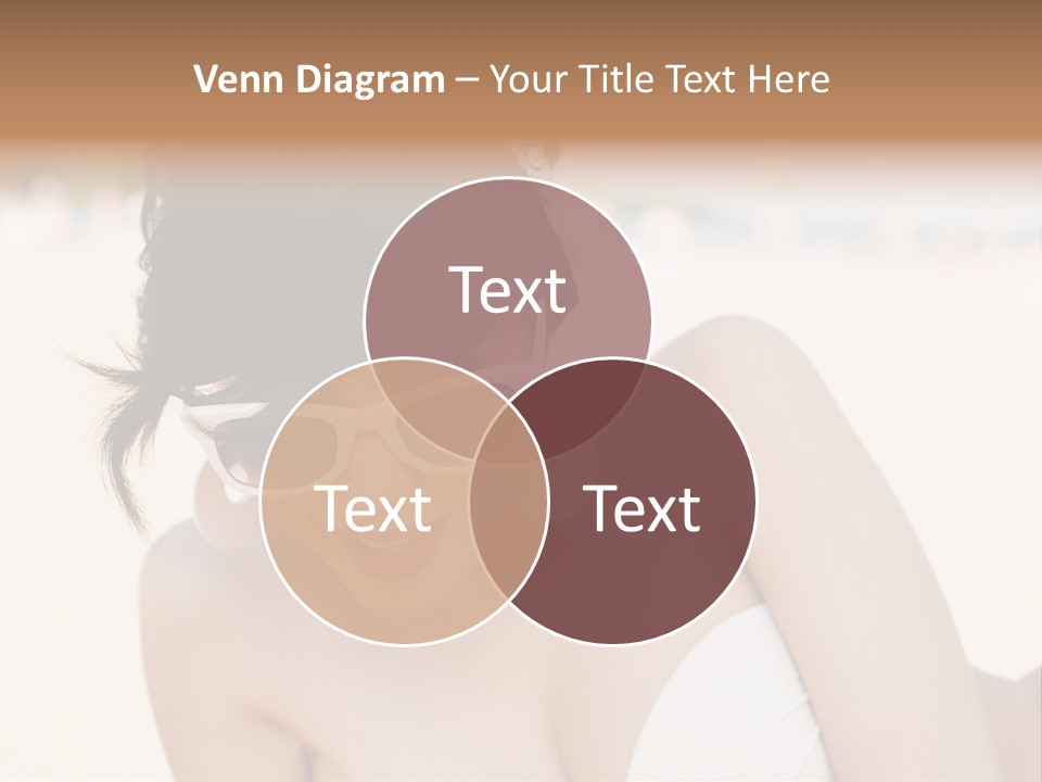 Water Beach White PowerPoint Template