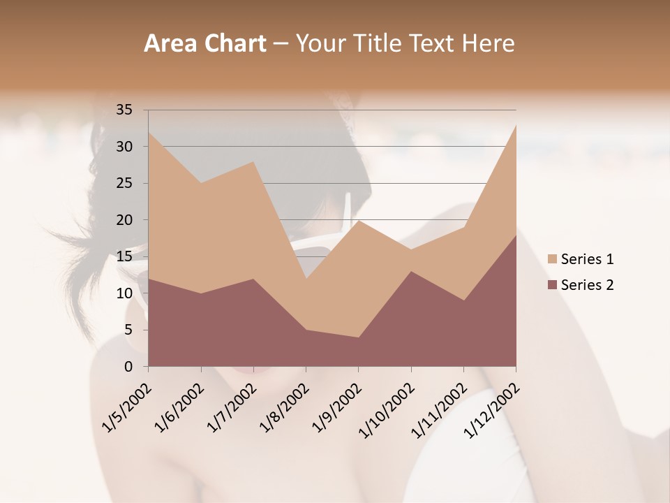 Water Beach White PowerPoint Template