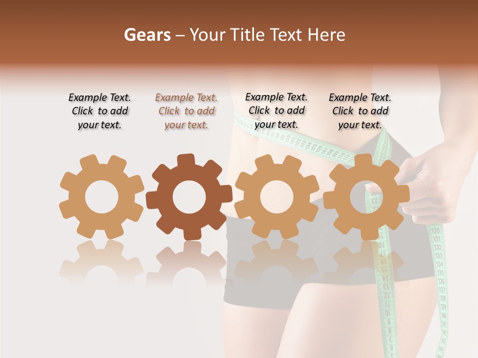 People Sport Fitness PowerPoint Template