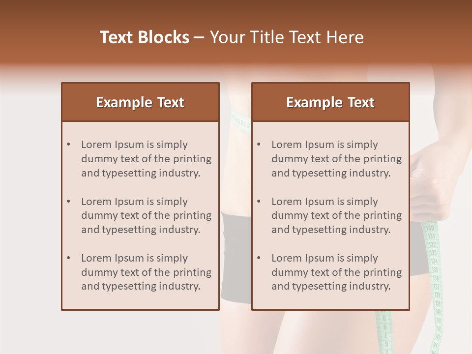 People Sport Fitness PowerPoint Template