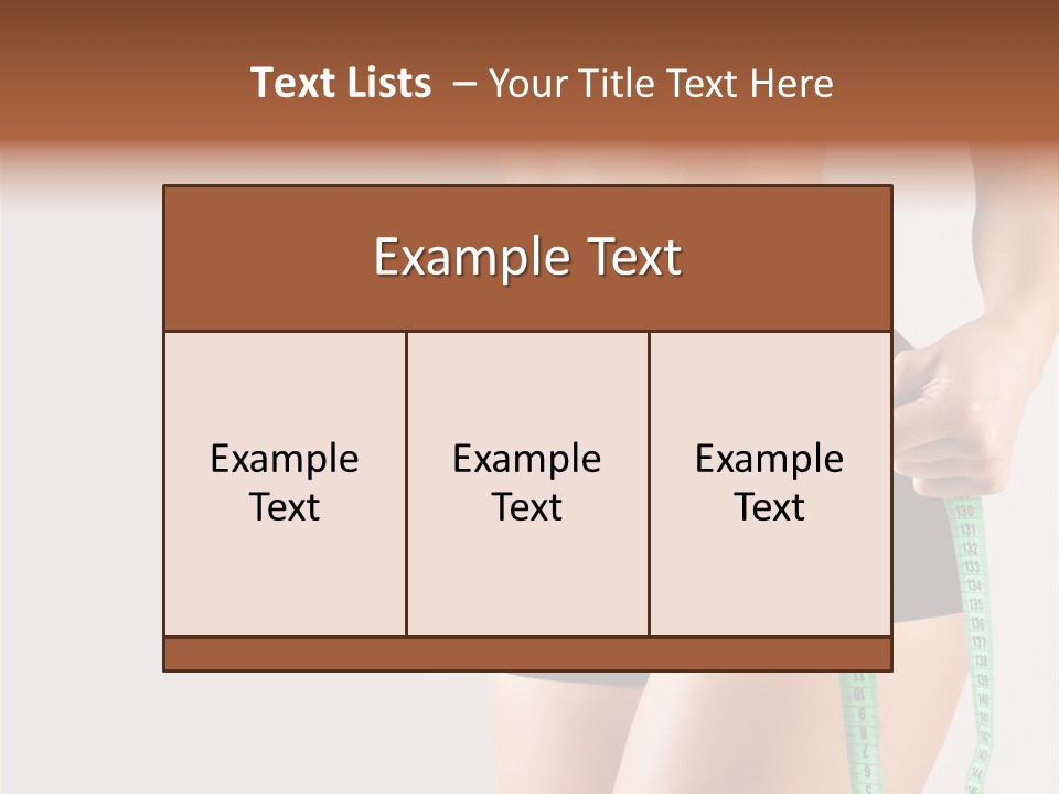 People Sport Fitness PowerPoint Template