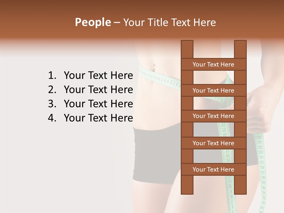 People Sport Fitness PowerPoint Template