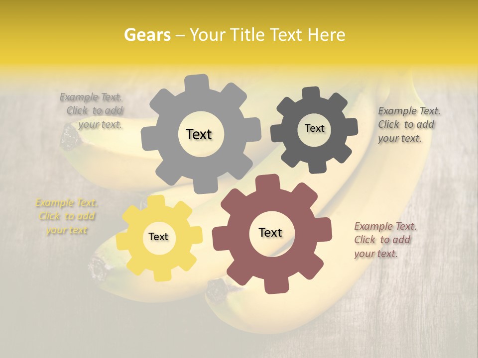 Tropical Health Wood PowerPoint Template