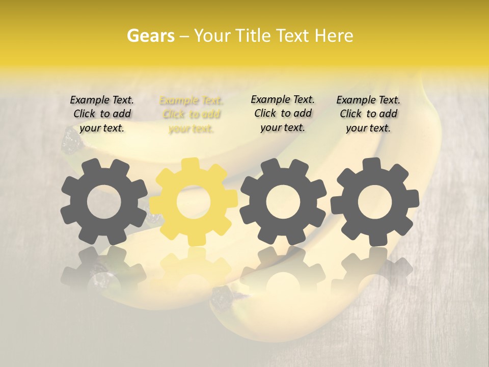 Tropical Health Wood PowerPoint Template