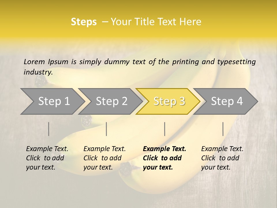 Tropical Health Wood PowerPoint Template