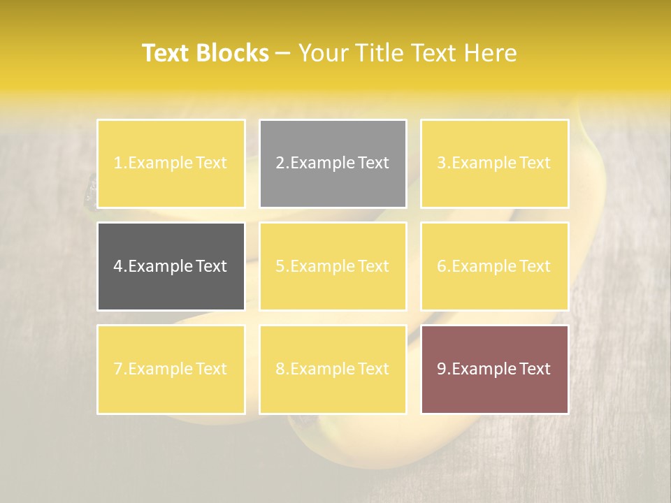 Tropical Health Wood PowerPoint Template