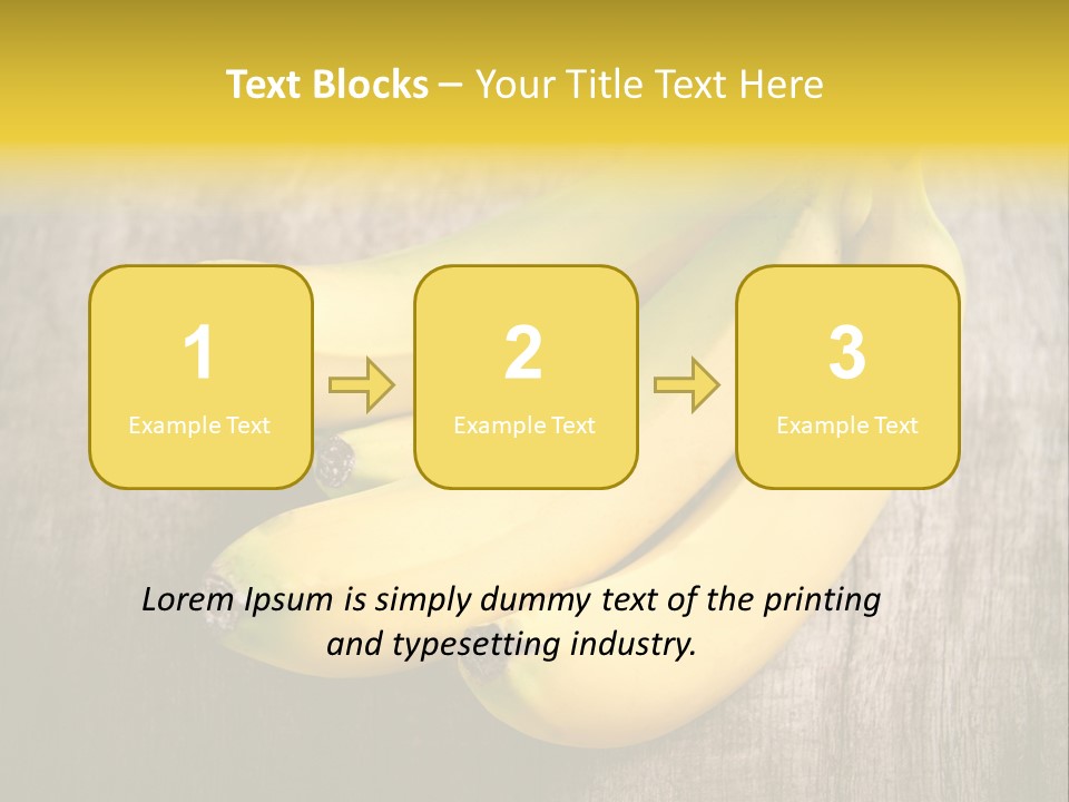 Tropical Health Wood PowerPoint Template