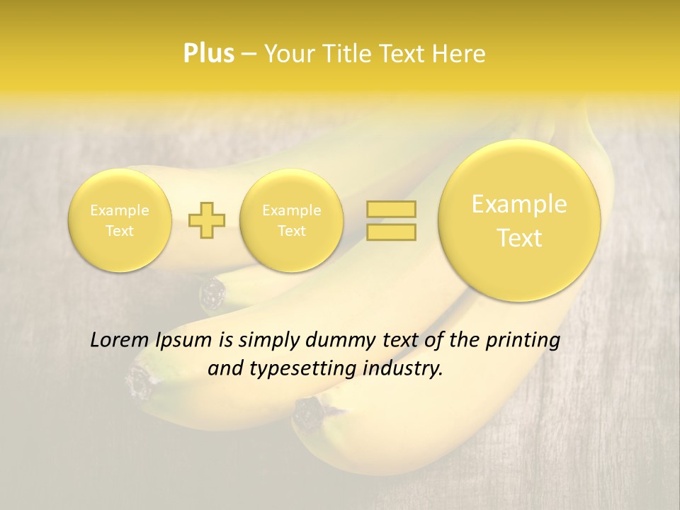 Tropical Health Wood PowerPoint Template