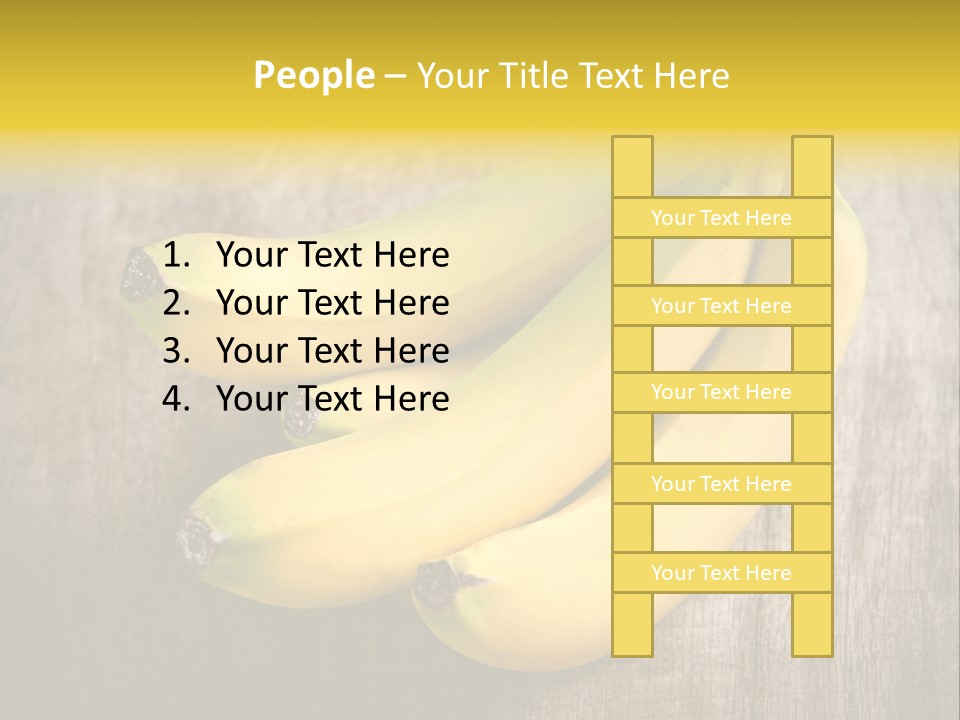Tropical Health Wood PowerPoint Template