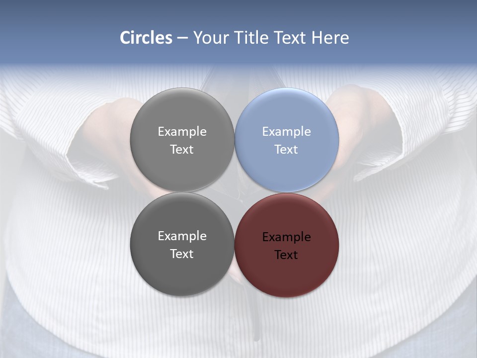 Problem Purse Wallet PowerPoint Template