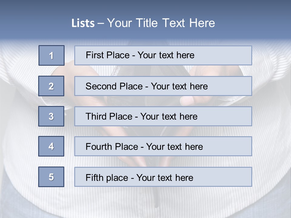 Problem Purse Wallet PowerPoint Template