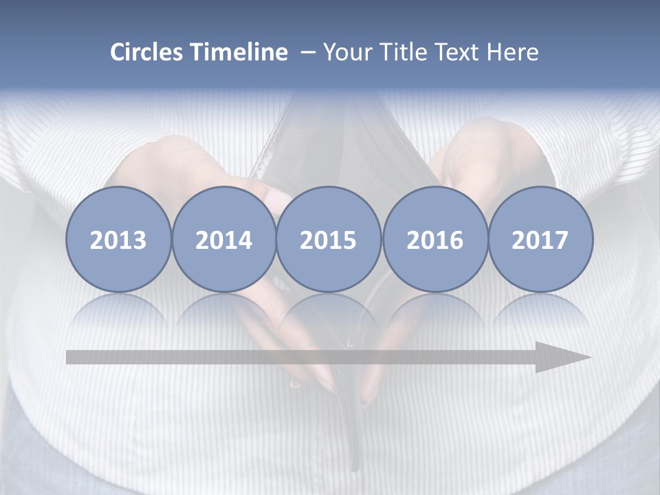 Problem Purse Wallet PowerPoint Template