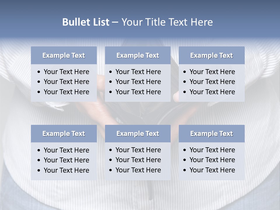 Problem Purse Wallet PowerPoint Template