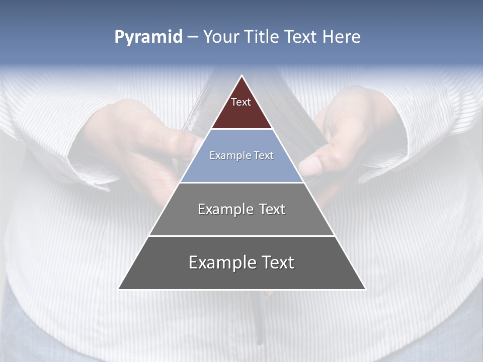 Problem Purse Wallet PowerPoint Template