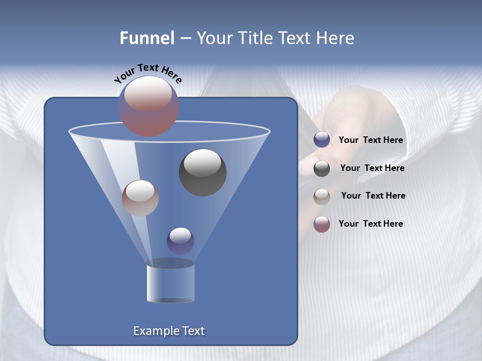 Problem Purse Wallet PowerPoint Template