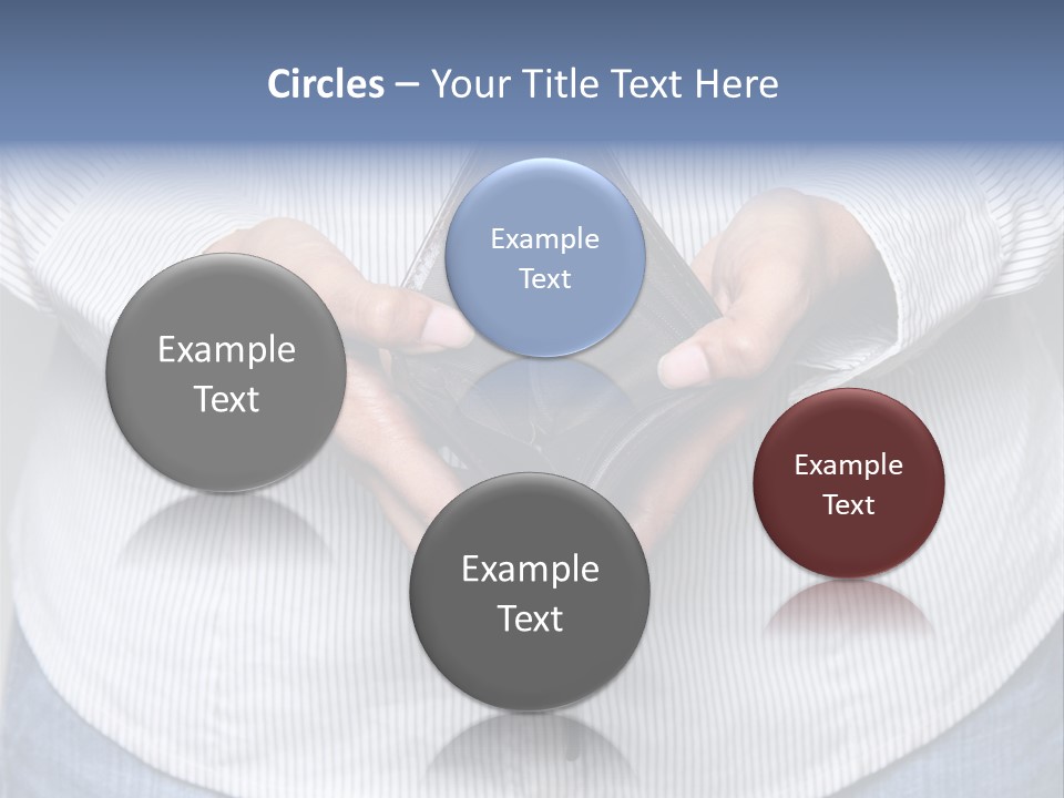 Problem Purse Wallet PowerPoint Template