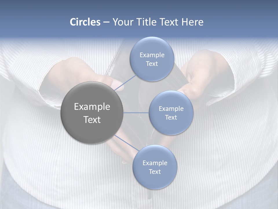 Problem Purse Wallet PowerPoint Template