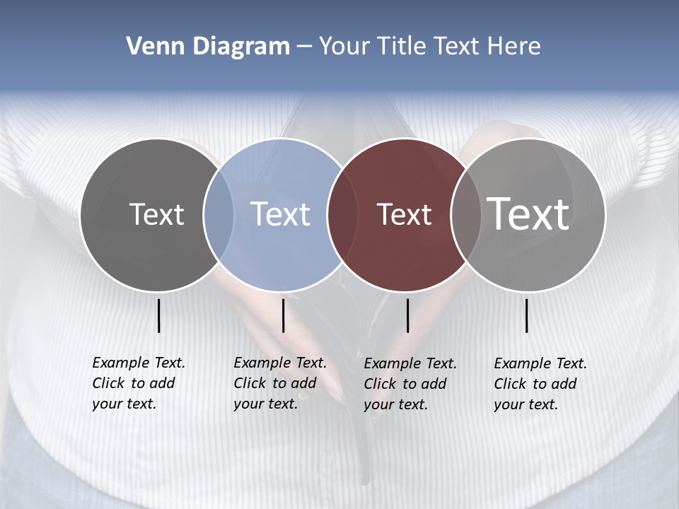 Problem Purse Wallet PowerPoint Template