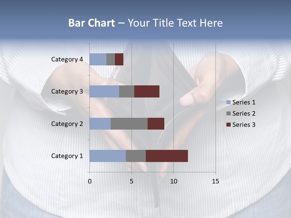Problem Purse Wallet PowerPoint Template