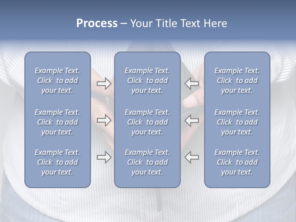 Problem Purse Wallet PowerPoint Template