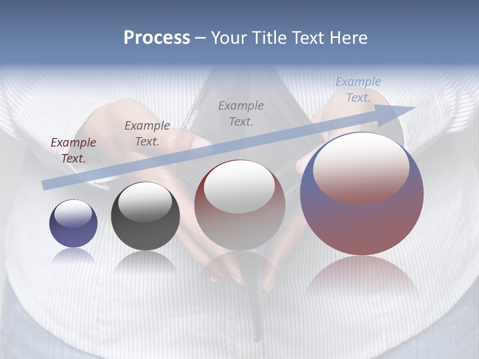 Problem Purse Wallet PowerPoint Template