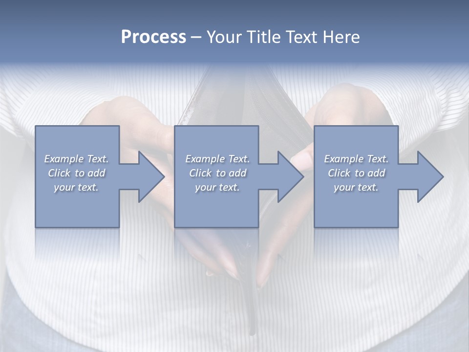 Problem Purse Wallet PowerPoint Template