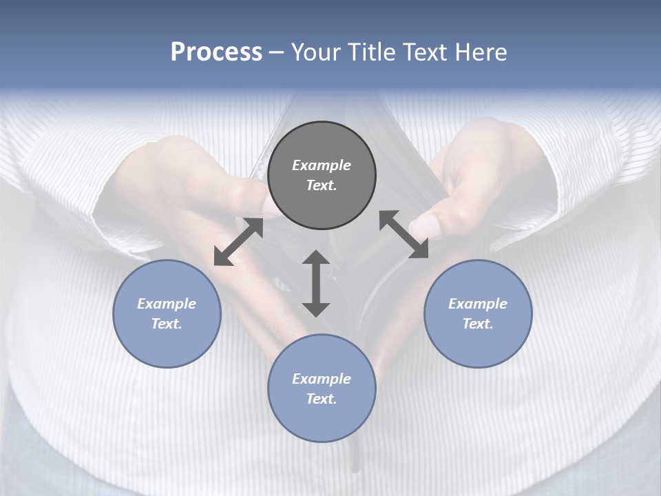 Problem Purse Wallet PowerPoint Template