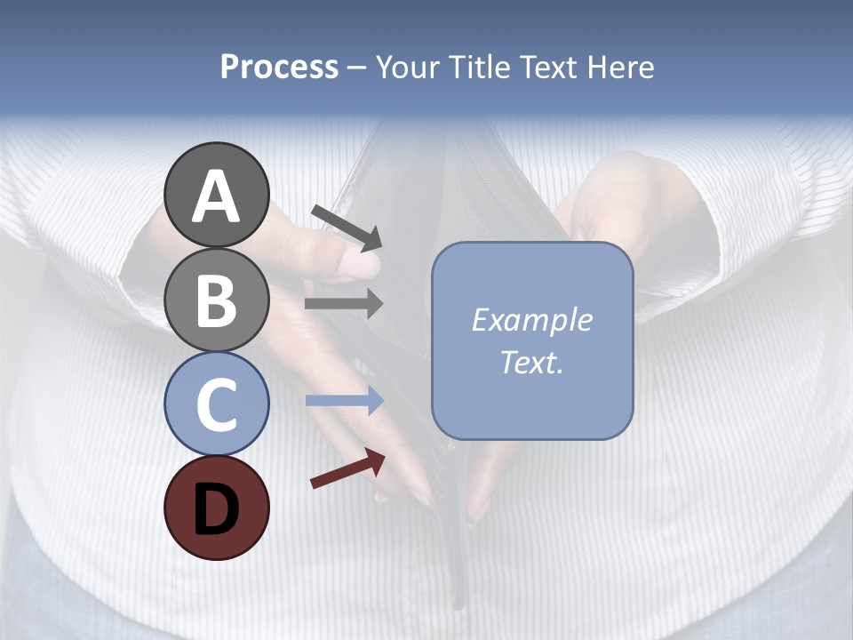 Problem Purse Wallet PowerPoint Template