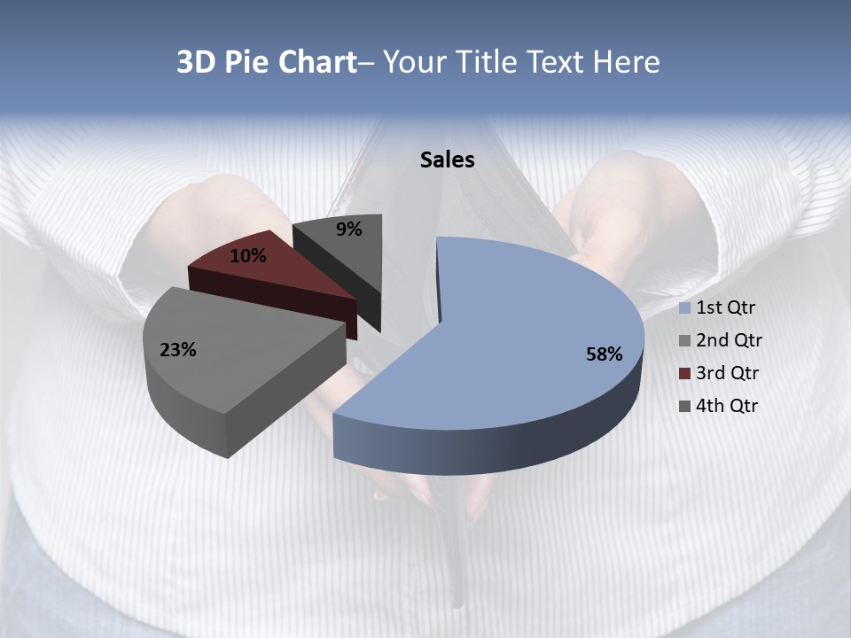 Problem Purse Wallet PowerPoint Template