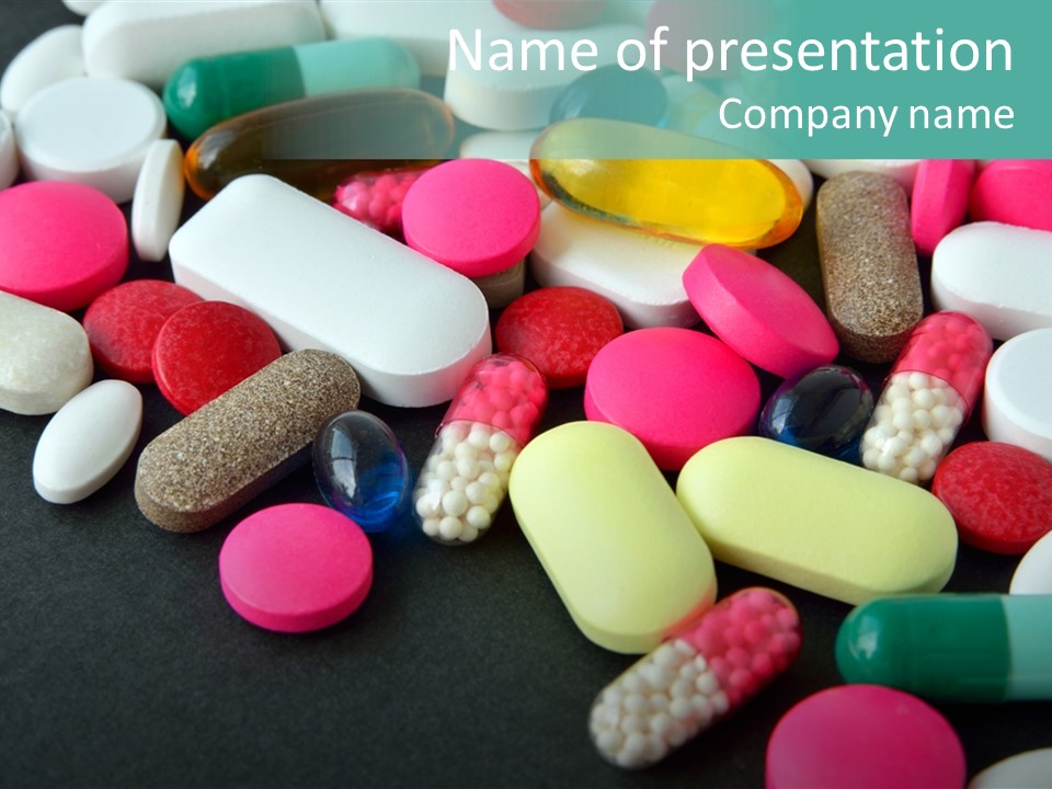 Help Prescription Pill PowerPoint Template