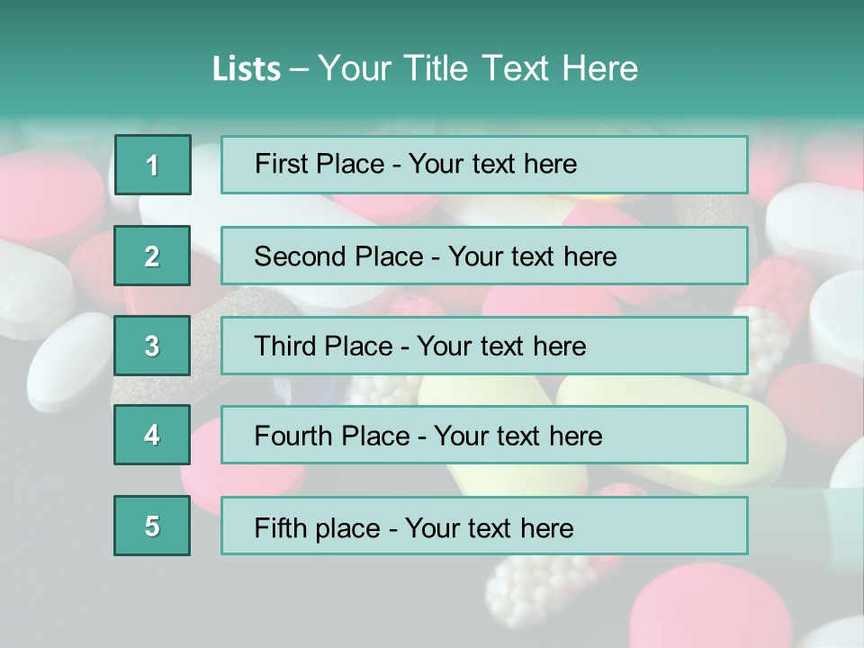 Help Prescription Pill PowerPoint Template