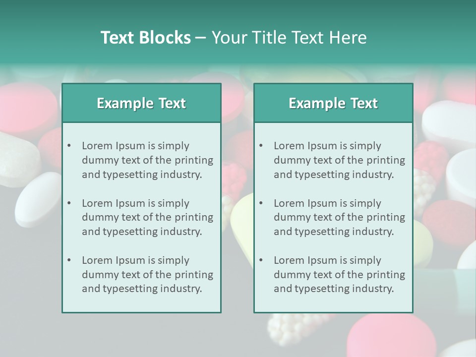Help Prescription Pill PowerPoint Template