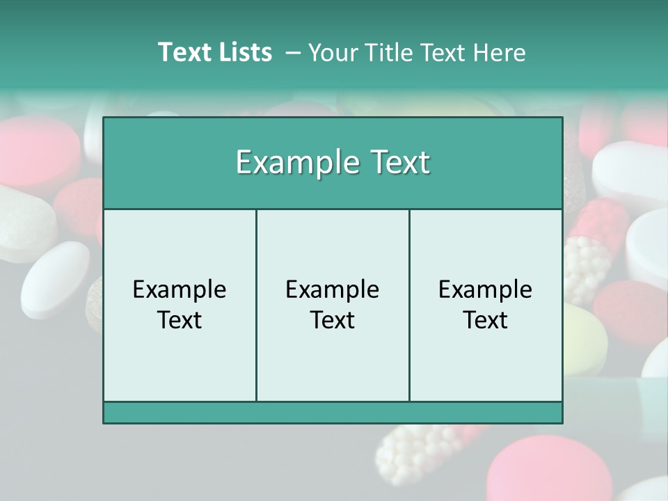 Help Prescription Pill PowerPoint Template