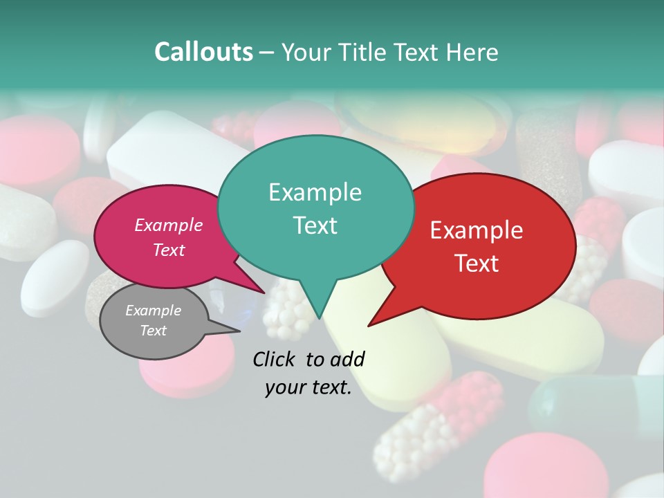 Help Prescription Pill PowerPoint Template