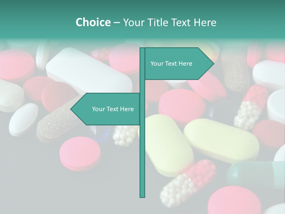 Help Prescription Pill PowerPoint Template