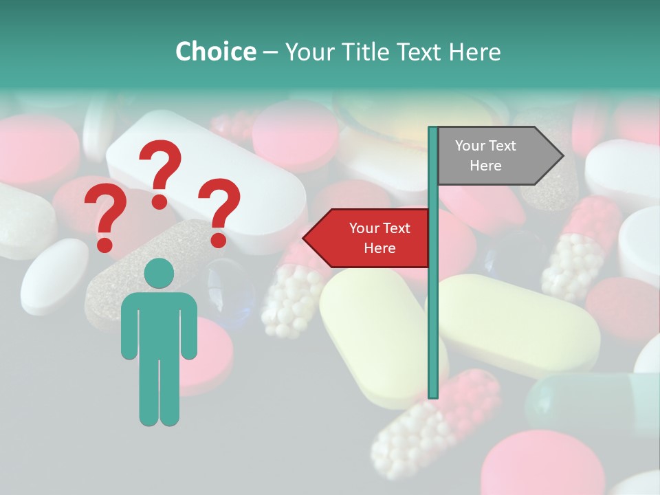 Help Prescription Pill PowerPoint Template