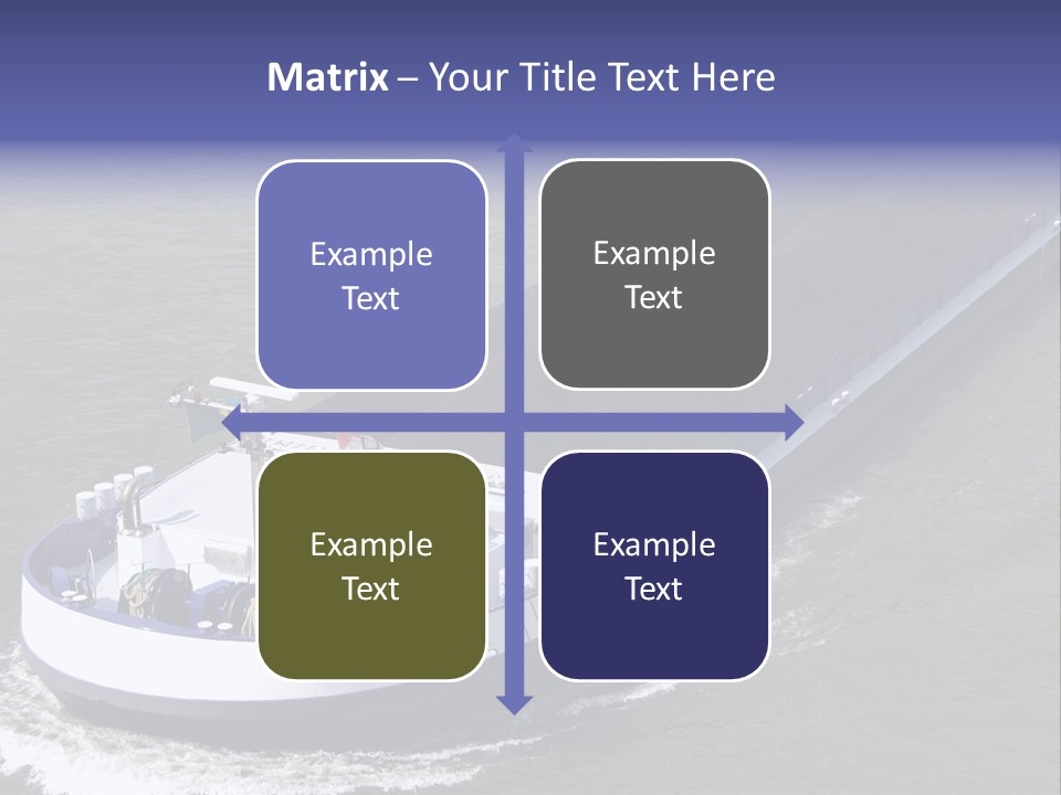 Tender Rig Transportation PowerPoint Template