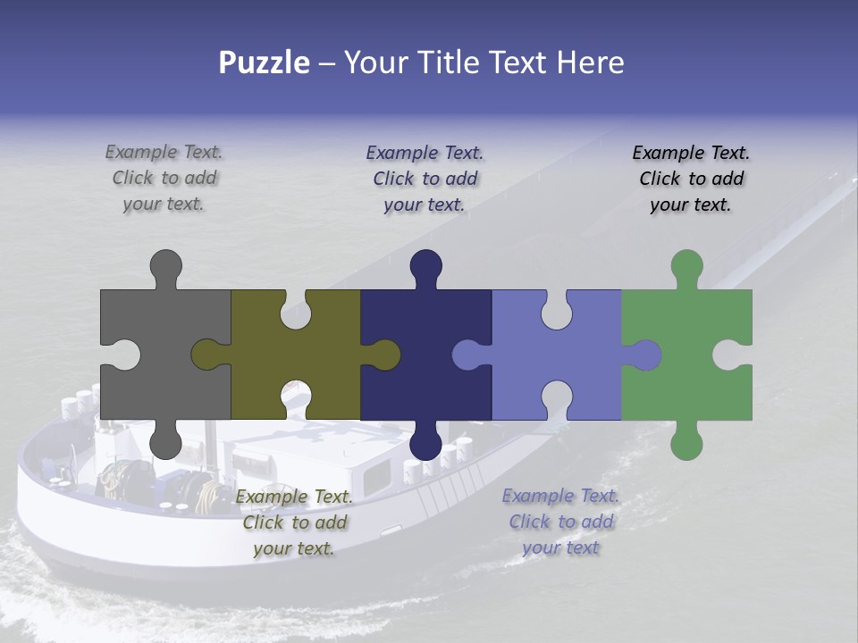 Tender Rig Transportation PowerPoint Template