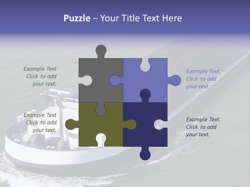 Tender Rig Transportation PowerPoint Template