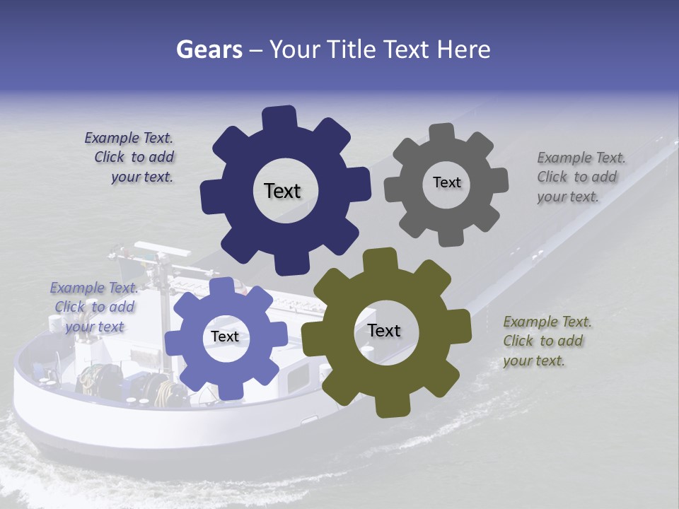 Tender Rig Transportation PowerPoint Template