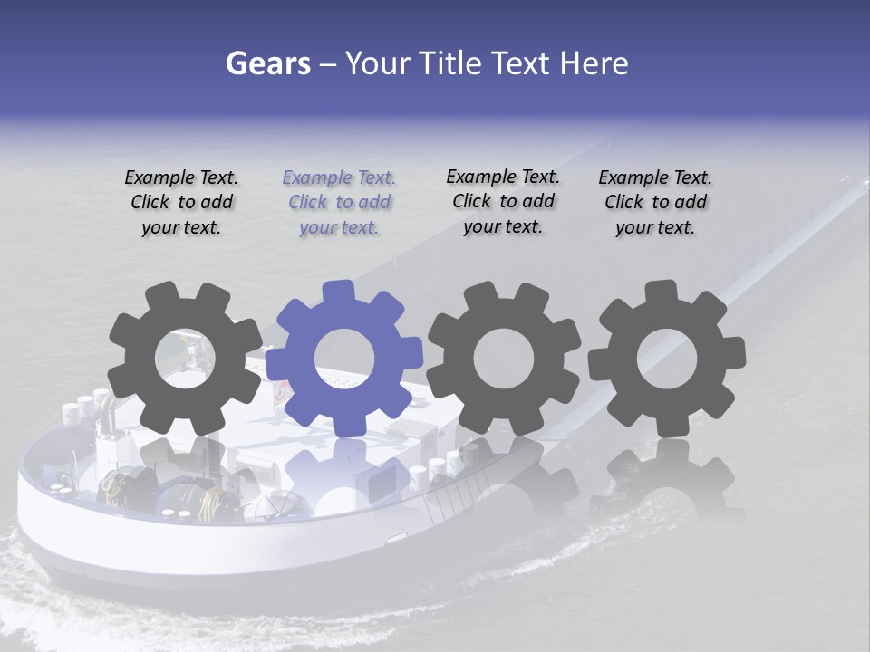 Tender Rig Transportation PowerPoint Template