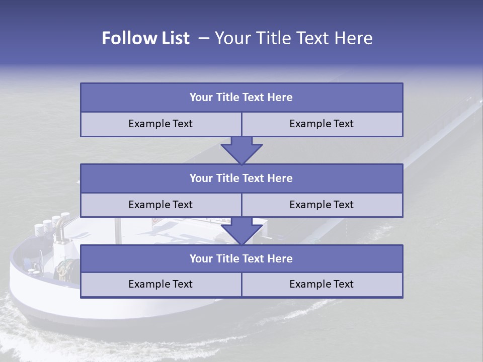 Tender Rig Transportation PowerPoint Template