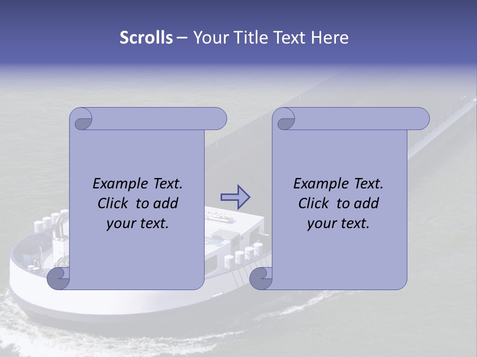 Tender Rig Transportation PowerPoint Template