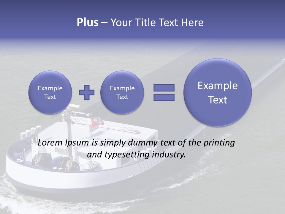 Tender Rig Transportation PowerPoint Template